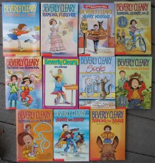   Lot of 11 Chapter Books by Beverly Cleary Ramona Henry Beezus