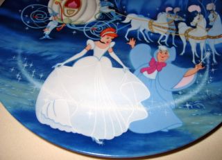 Disney Cinderella Bibbidi Bobbidi Boo 1st Issue Plate