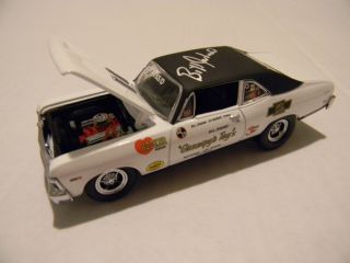 GMP Bill Jenkins Signed Grumpys Toy 1968 Chevy Nova SS 396 Drag Race 