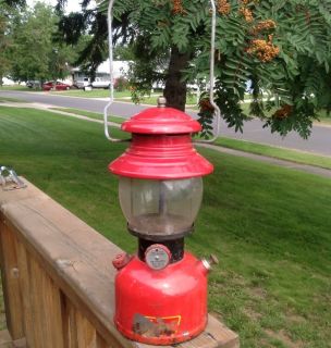Vintage 1952 Coleman Sunshine of The Night Model 200 A Lantern Camping 