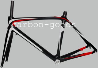 New Design Full Carbon Road Bike Bicycle Frame Fork Matt Finish 