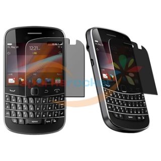 Purple TPU s Shape Skin Case Privacy LCD Protector for Blackberry Bold 