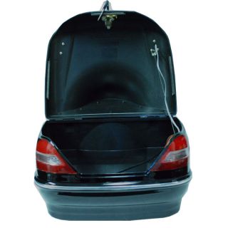   Scooter Tail Box Luggage Bag Back Trunk Top Case Black