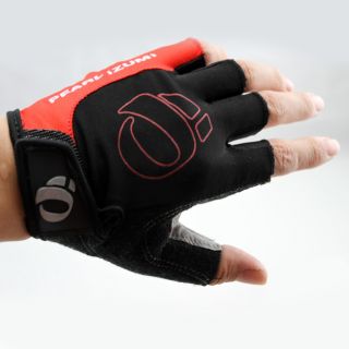 2012 New Cycling Bike Bicycle Half Finger Silicone Gloves Red Size M L 