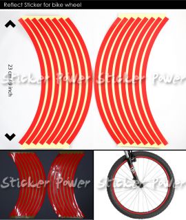 Bicycle Bike Wheel Rim Sticker Stripe Tape Vinyl Decal
