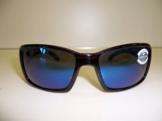 New Costa Del Mar Blackfin Sunglasses Tortoise Blue 580