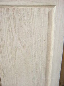 Panel Raised Solid Oak Bifold Door 36w x 79 H x 1 1 4 D