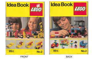 1977 Lego Idea Book No 2 Lego Project Building Instructions Denmark 