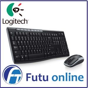 Logitech MK260 Wireless Keyboard and Optical Mouse USB Receiver 