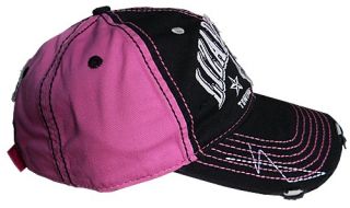 this is the lizard lick towing recovery pink black hat