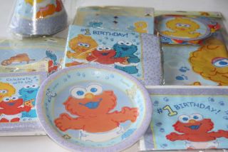 Sesame Street Elmo Big Bird Birthday Party Supplies Choose Items You 