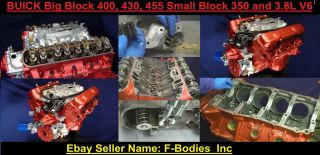 DVD How to Rebuild A Big Block 455 400 Buick Engine Video 3 8L Grand 