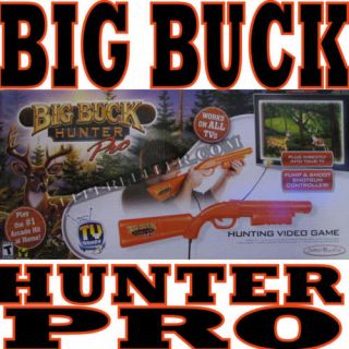 Big Buck Hunter Pro TV Game #1 ARCADE HIT AT HOME NEW