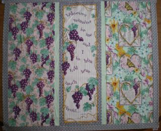   Are the Branches Quilt Top Kit w Binding Fabric Bible Verse Religious