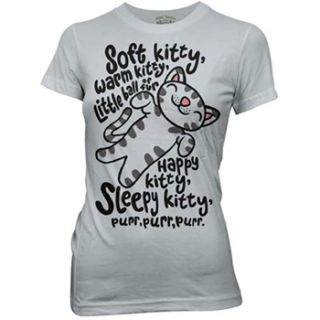 Soft Kitty T Shirt Big Bang Theory TV Cute Cat Soft Warm Choose Size 