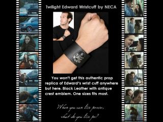 Twilight Edward Wrist Cuff Cullen Crest Bella Prop Xmas