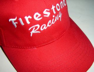 New RARE Firestone Racing Hat Cap Indy 500 IRL IndyCar