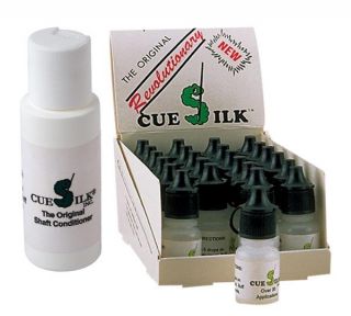 Cue Silk SPCS Pool Cue Shaft Cleaner and Conditioner   0.25oz Bottle