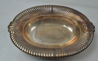 Wm Rogers Wellington Silverplate Silver Plate Serving Bowl Tray 3935 
