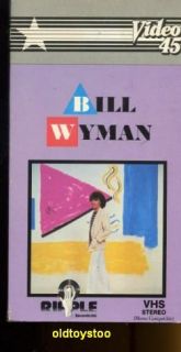 bill wyman vhs music video
