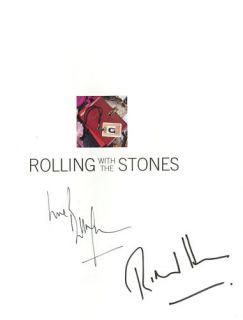 Bill Wyman Signed Rolling with The Stones HC Book