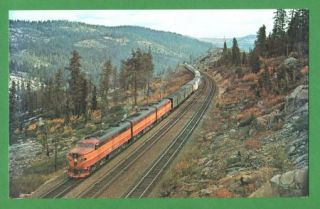 Southern Pacific City of San Fran 1981 Vanishing Vistas Railroad Train 