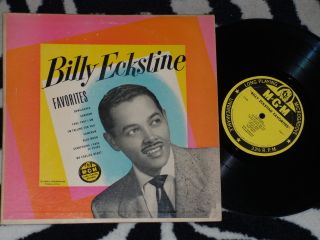 Billy Eckstine Favorites RARE MGM Records Vinyl 10 LP