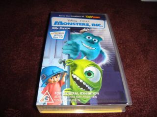 Monsters Inc Disney Pixar Billy Crystal Video