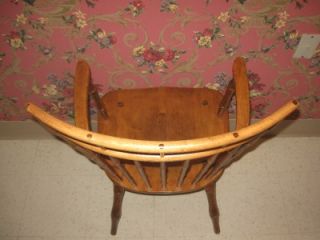   Circa 1776 Collection Solid Maple Bird Cage Arm Chair 6801