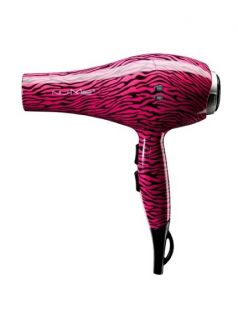 New Pro Ionic Hair Blow Dryer Hot Pink Zebra by NuMe