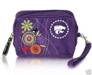 Kansas State Wildcats Corduroy Cosmetic Bag Wristlet