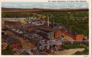 Birdseye View State Penitentiary at Canon City Co