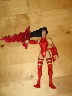 Elektra Action Figure x Men Toy Biz Loose 1996 Marvel