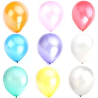 40pcs New Colorful Latex Pearl Balloons Wedding Birthday Decoration 