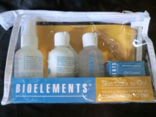 Brand New Bioelements Skin Care Kit 4 PC Set Cleanser Equalizer Oil 