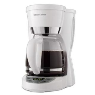 Black Decker CM1050W Coffee Maker in White Color 050875805767