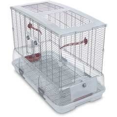 Vision II Model LO1 Large Bird Cage w Food H2O Dishes