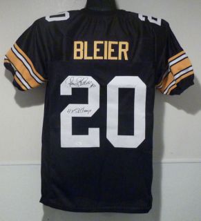 Rocky Bleier Autographed Signed Pittsburgh Steelers Jersey w 4X SB 