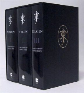 Tolkien History of Middle Earth HC Edn All 3 Vols