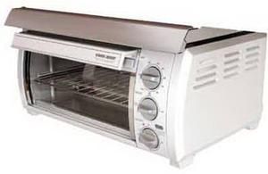 Black Decker TROS1500 SpaceMaker Traditional Toaster Oven White