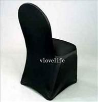 100pcs black spandex lycra chair covers wedding party