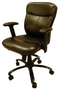 black leather office swivel tilt desk chair bring comfort into your 