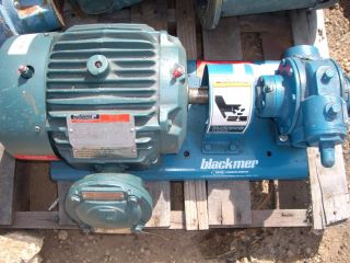 Blackmer Sliding Vane Pump XL1 5A Model 551230 z