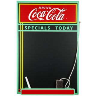 this handy coca cola wood chalkboard is a functional and fun piece for 