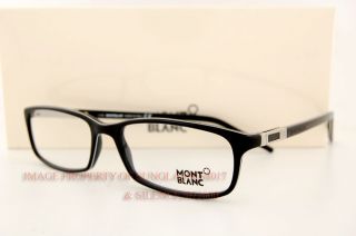 Brand New MONT BLANC Eyeglasses Frames 297 001 BLACK for Men