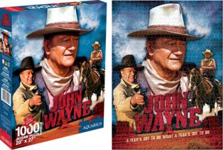 John Wayne Movie 20x27 1000 Pieces Jigsaw Puzzle 65195