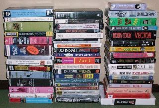 Box Lot of 50 Cassette Tape Audiobook Audio Books on Tape Nice 