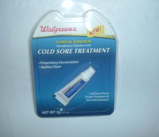  Clinical Strength Cold Sore Treatment NIP