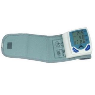   Portable LCD Cuff Wrist Band Health Blood Pressure Heart Rate Monitor