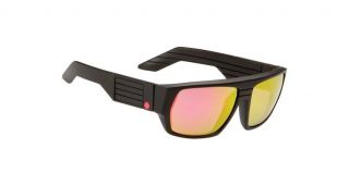 SPY BLOK Sunglasses Matte Black with Grey Pink Multi Lens NEW